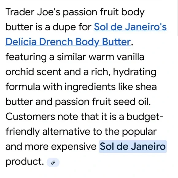 Newly released Trader Joe’s Ultra Rich Body Wash Oil and Body Butter Set - Picture 2 of 5